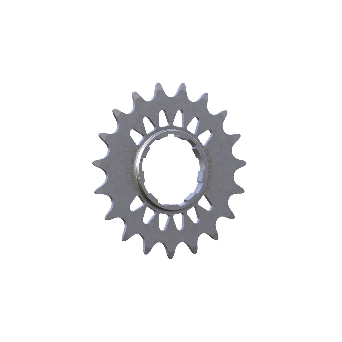 Onyx Racing 19t Stainless Steel Cog for BMX Cassette hubs - 3/32"