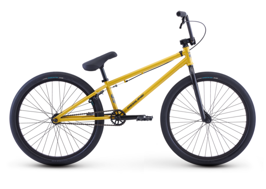 Redline Asset 24" Complete Cruiser BMX Bike - 21.75"TT - Mustard Yellow