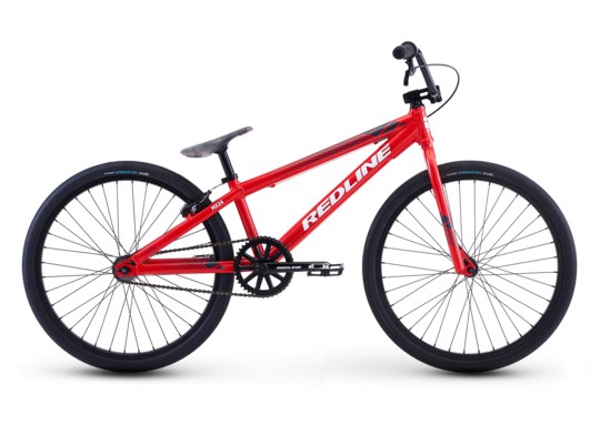 Redline MX24 24" Cruiser Complete BMX Race Bike - 21.8"TT - Red