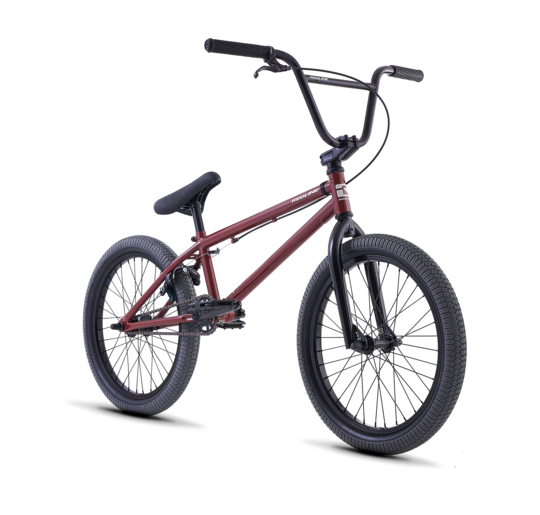 Redline Recon 20" Complete BMX Bike - 20.4"TT - Dark Red