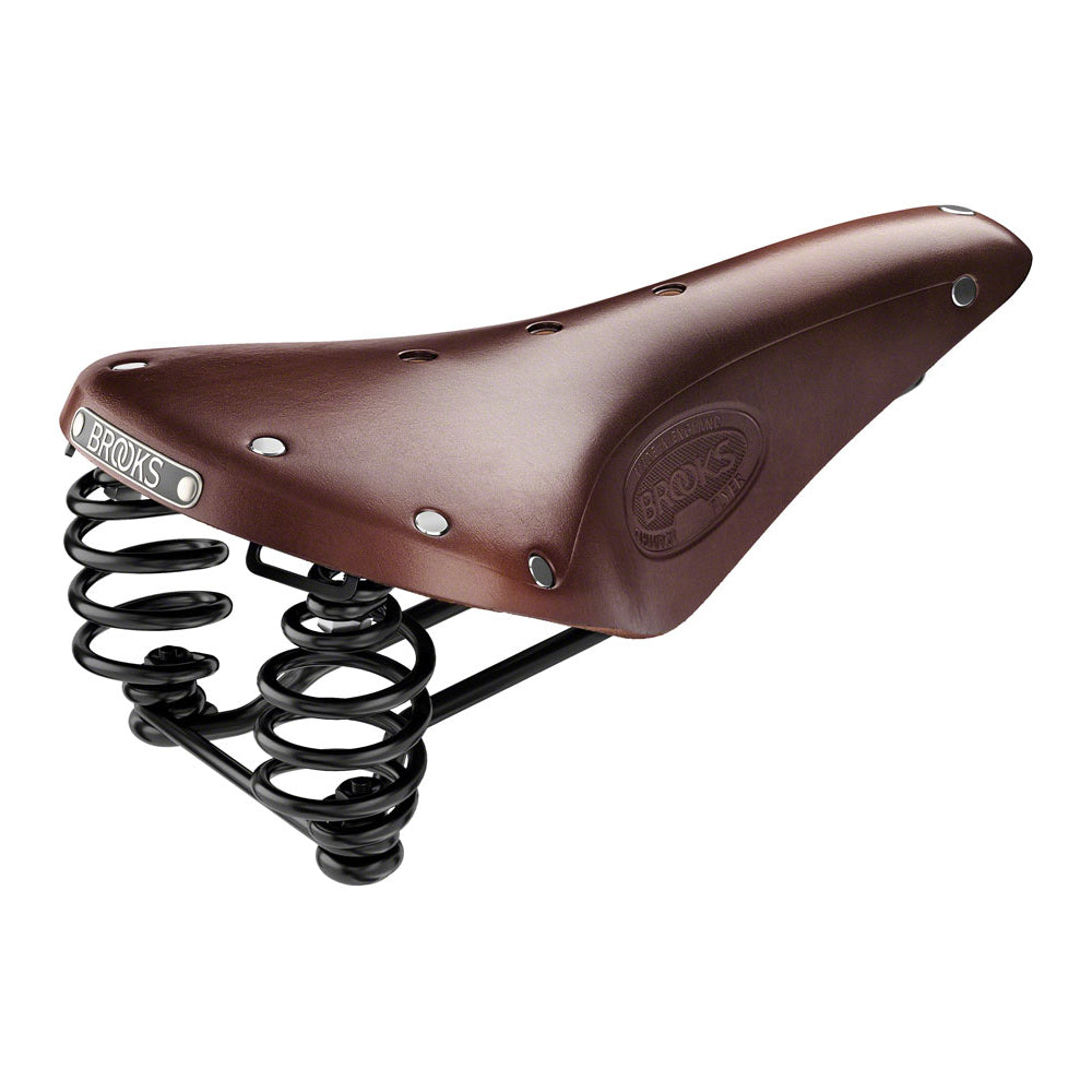 Brooks Flyer Saddle / Leather Seat - Antique Brown