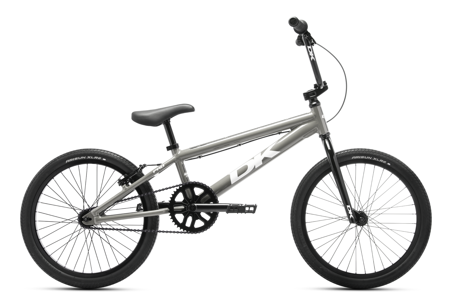 DK Swift Pro 20" Complete BMX Race Bike - 20.75"TT - Gray