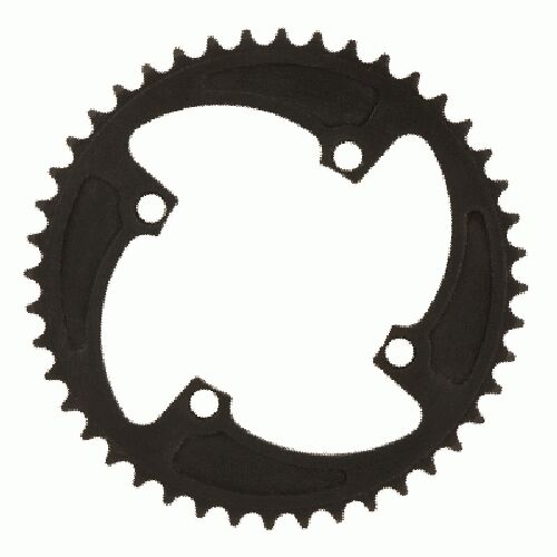 MCS 47t BMX Chainring - Black - 104mm 4-bolt - USA Made - BMXGuru.com ...
