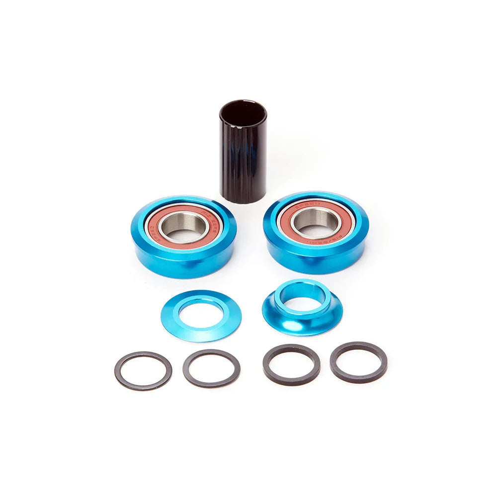 Theory 22mm American Bottom Bracket Kit Blue BMXGuru C W