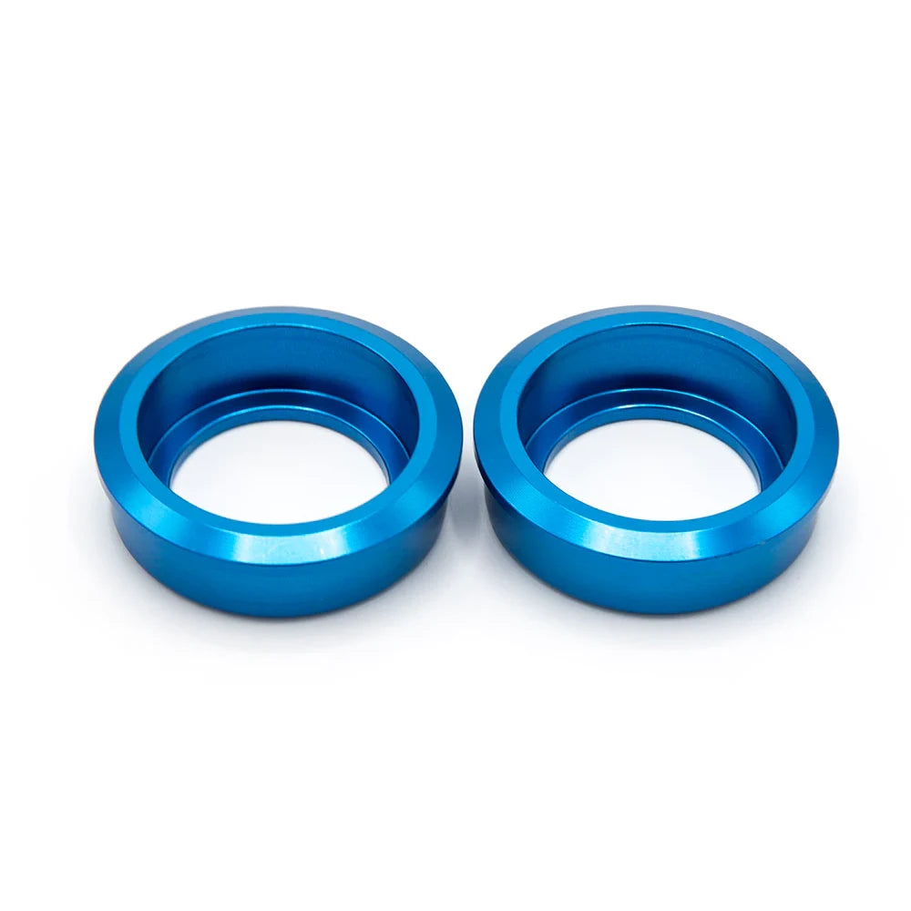 Theory American to Mid Bottom Bracket Cup Set - Aluminum - Blue