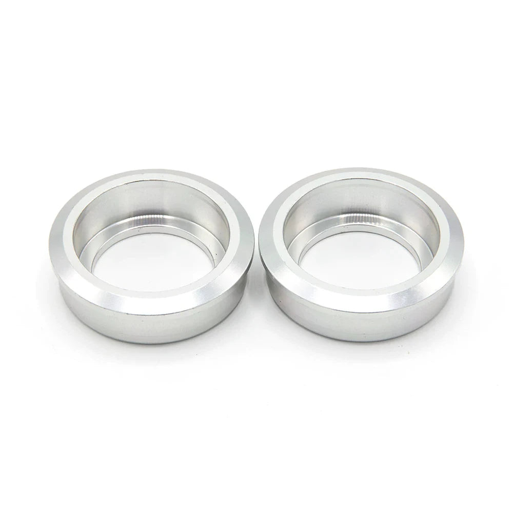Theory American to Mid Bottom Bracket Cup Set Aluminum Silver