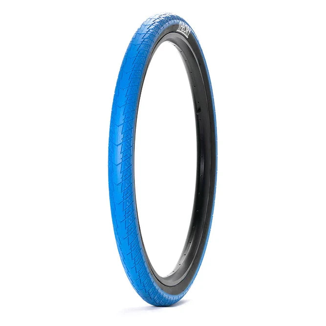 29x2.5 Theory Method BMX Tire Blue w Black Sidewall BMXGuru C W Cycle