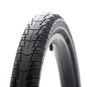 26x2.35 Theory Method BMX Tire - Black w/ Reflective Sidewall