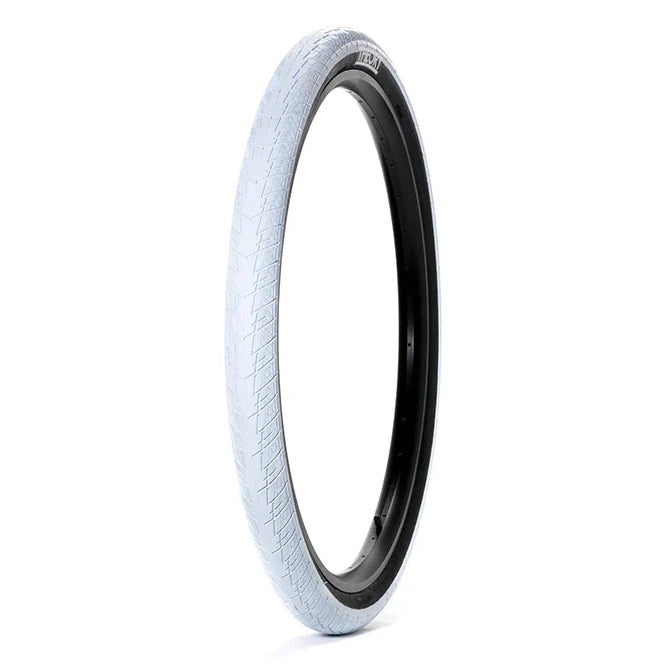 29x2.5 Theory Method BMX Tire White w Black Sidewall BMXGuru C W Cycle