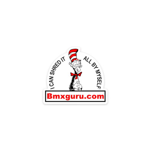BMXGuru Stickers - Multiple Designs