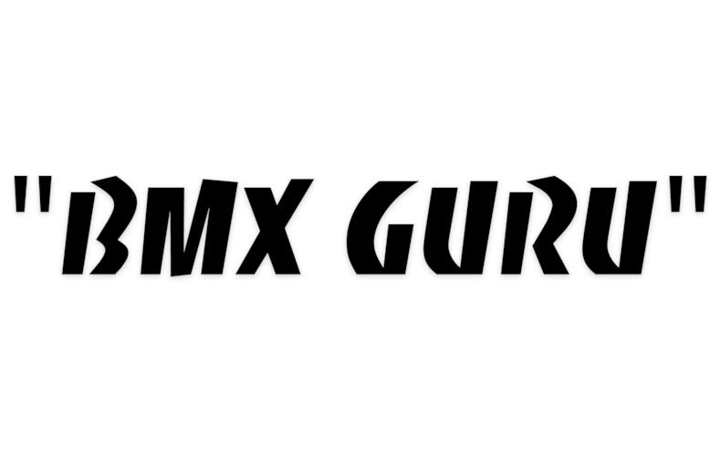 BMXGuru Stickers - Multiple Designs