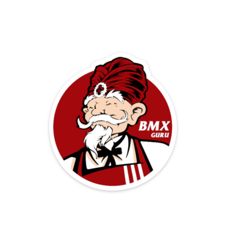 BMXGuru Stickers - Multiple Designs