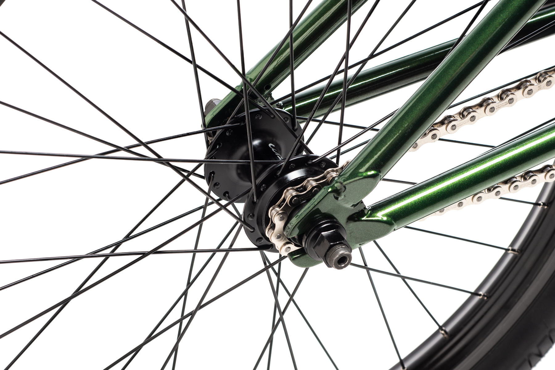 DK Vega 22 Complete BMX Bike 22.125 TT Green BMXGuru C W Cycle