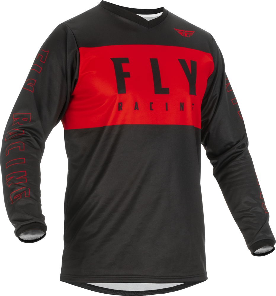 Fly F-16 BMX Jersey (2022) - Youth Large (YL) - Red & Black