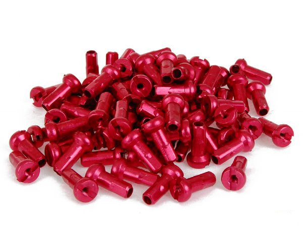 Anodized Aluminum 14g - 1/2" (12mm) Spoke Nipple - Single
