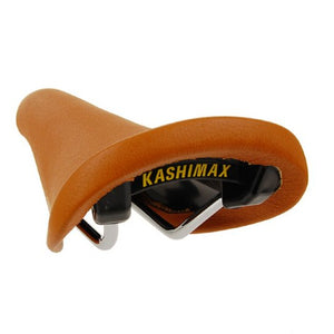 Kashimax AX4A Aero Padded Railed Saddle - Sofrina Brown - Made in Japan