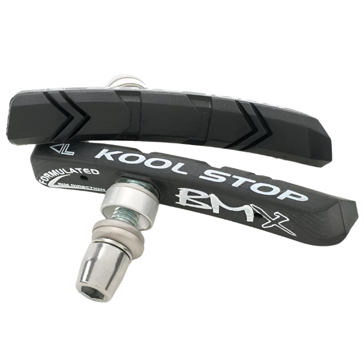 Kool Stop BMX Brake Pads/Shoes - Threaded - Black - USA Made