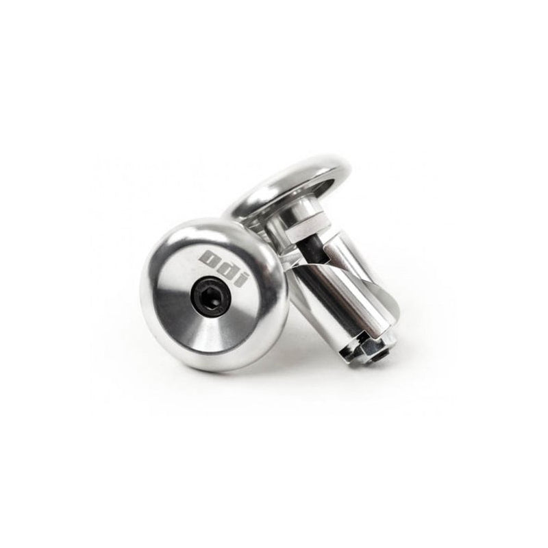 ODI BMX Bar Ends - Aluminum Bar Plugs - Silver