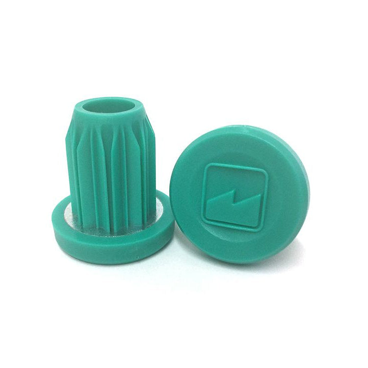 Merritt Insert Bar End Plugs - Aquafresh Green