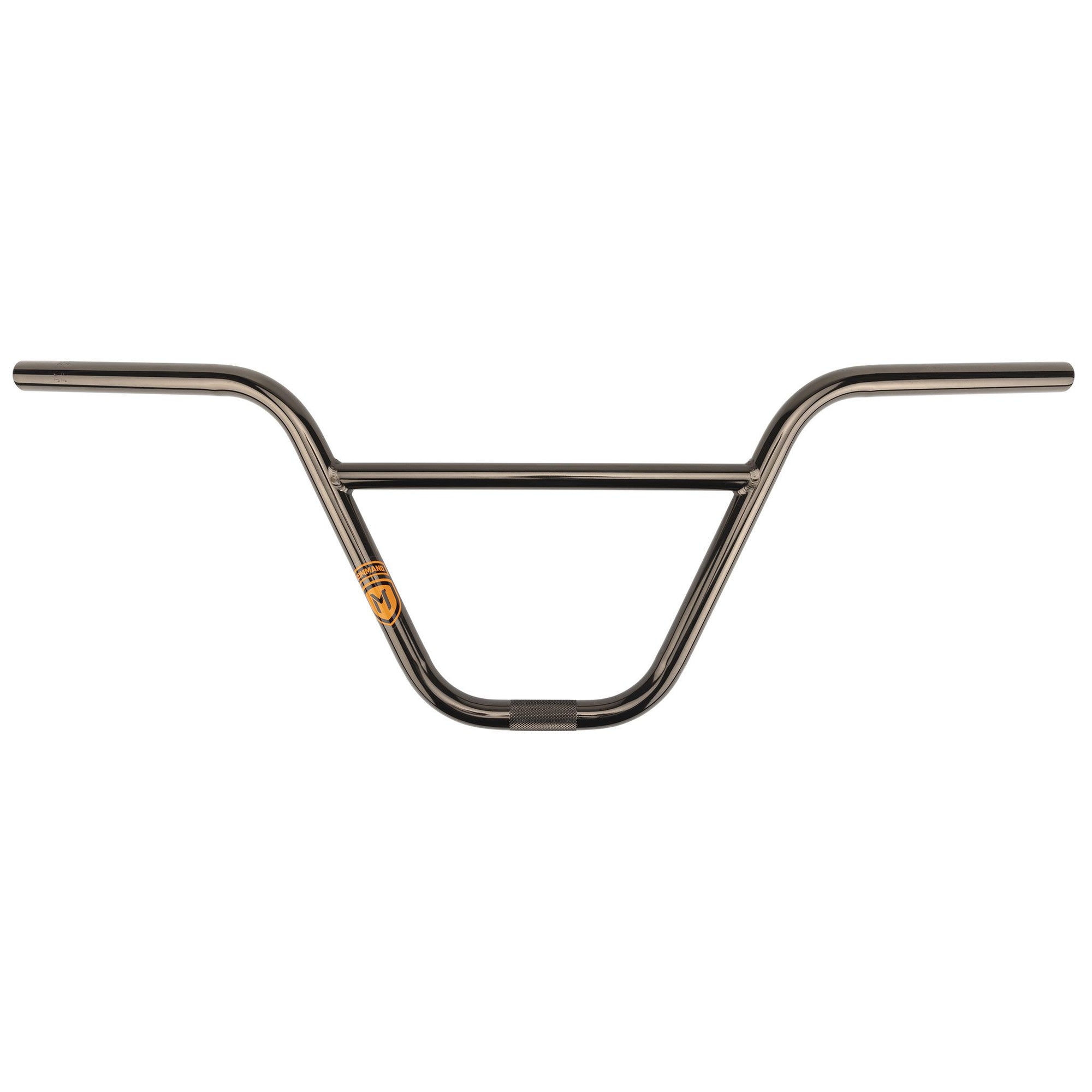 Mission Command 2pc BMX Handlebars 9.5 Black Chrome