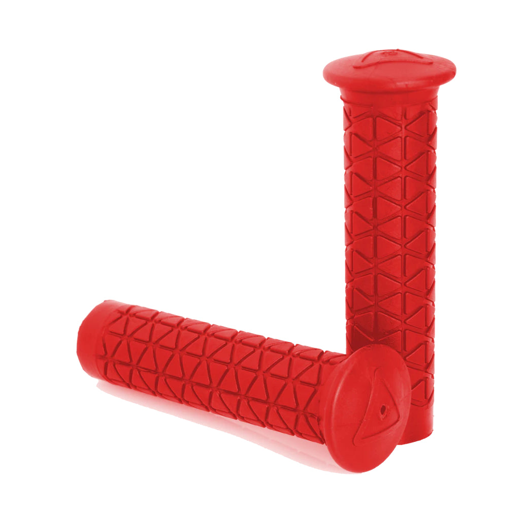 AME BMX Freestyle/MTB/PW Tri Grips - Red - USA Made