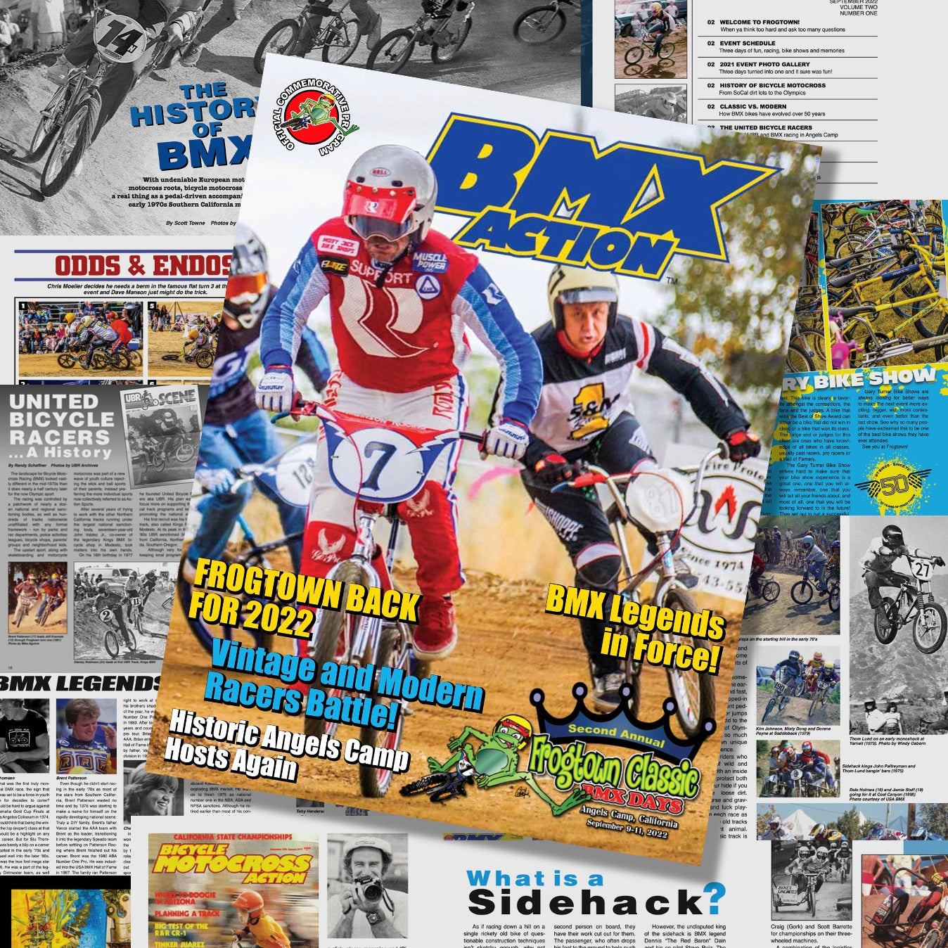 BMX Action Magazine - Frogtown Program Vol 1 - 2022