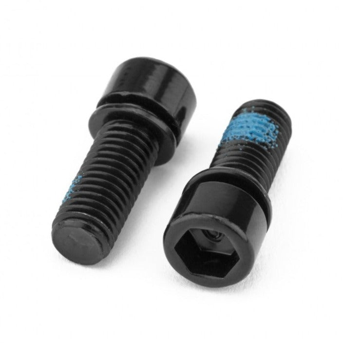 Crank Arm Pinch Bolts - fits many imported BMX cranks - M7x1mm - Black