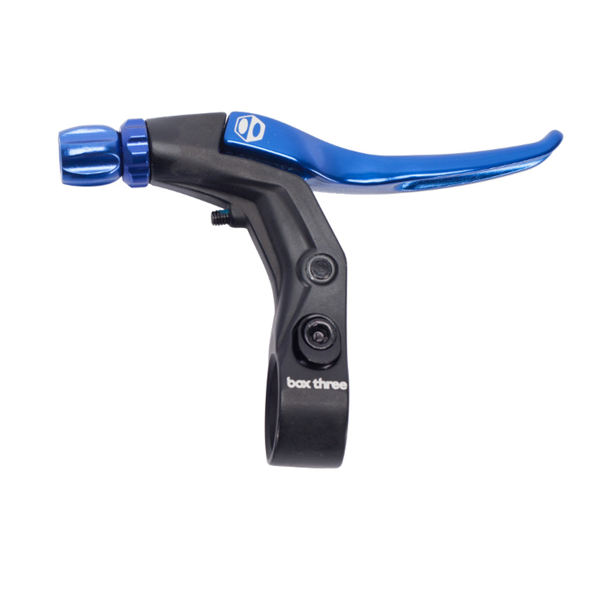 Box Three V-Point BMX V-Brake Lever - Short Reach - Blue