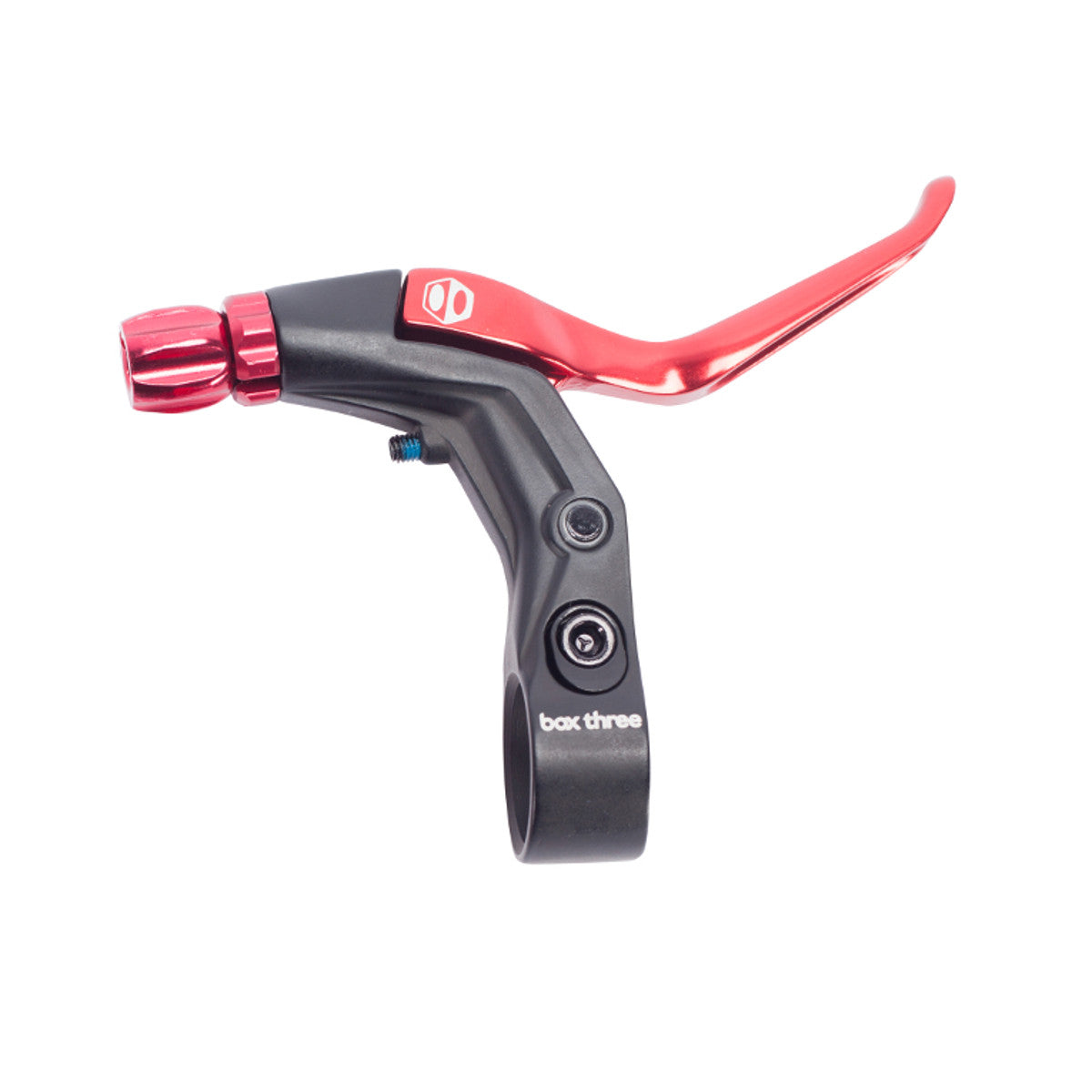 Box Three V-Point BMX V-Brake Lever - Long Reach - Red