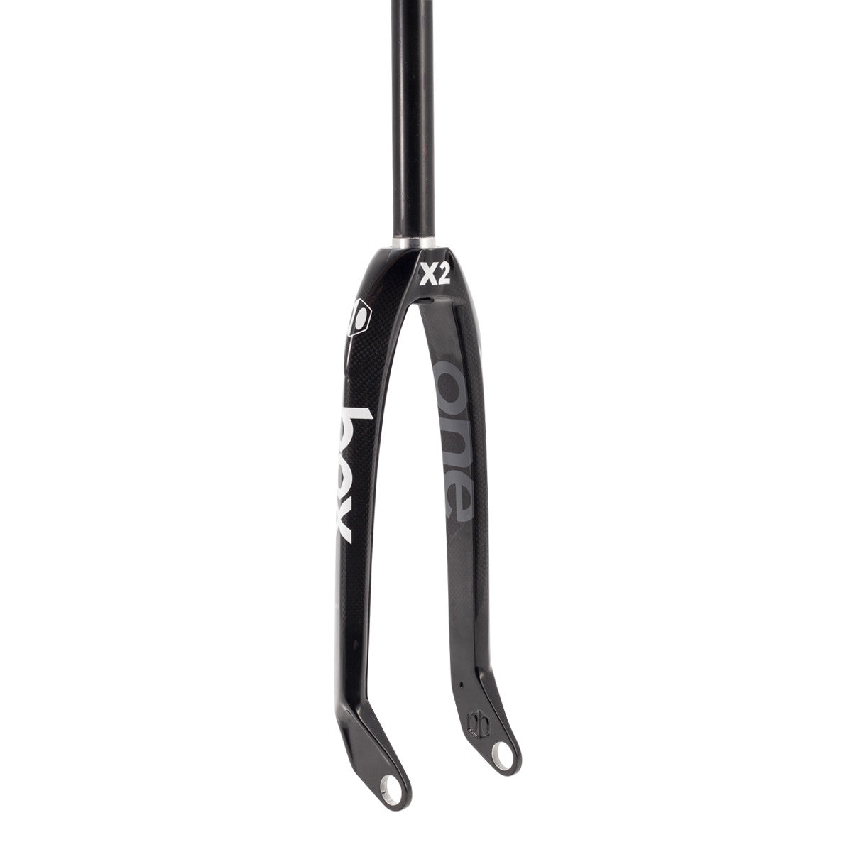 24" x 20mm Box X2 Pro Carbon Fiber BMX Race Fork - 1-1/8" Threadless - Black