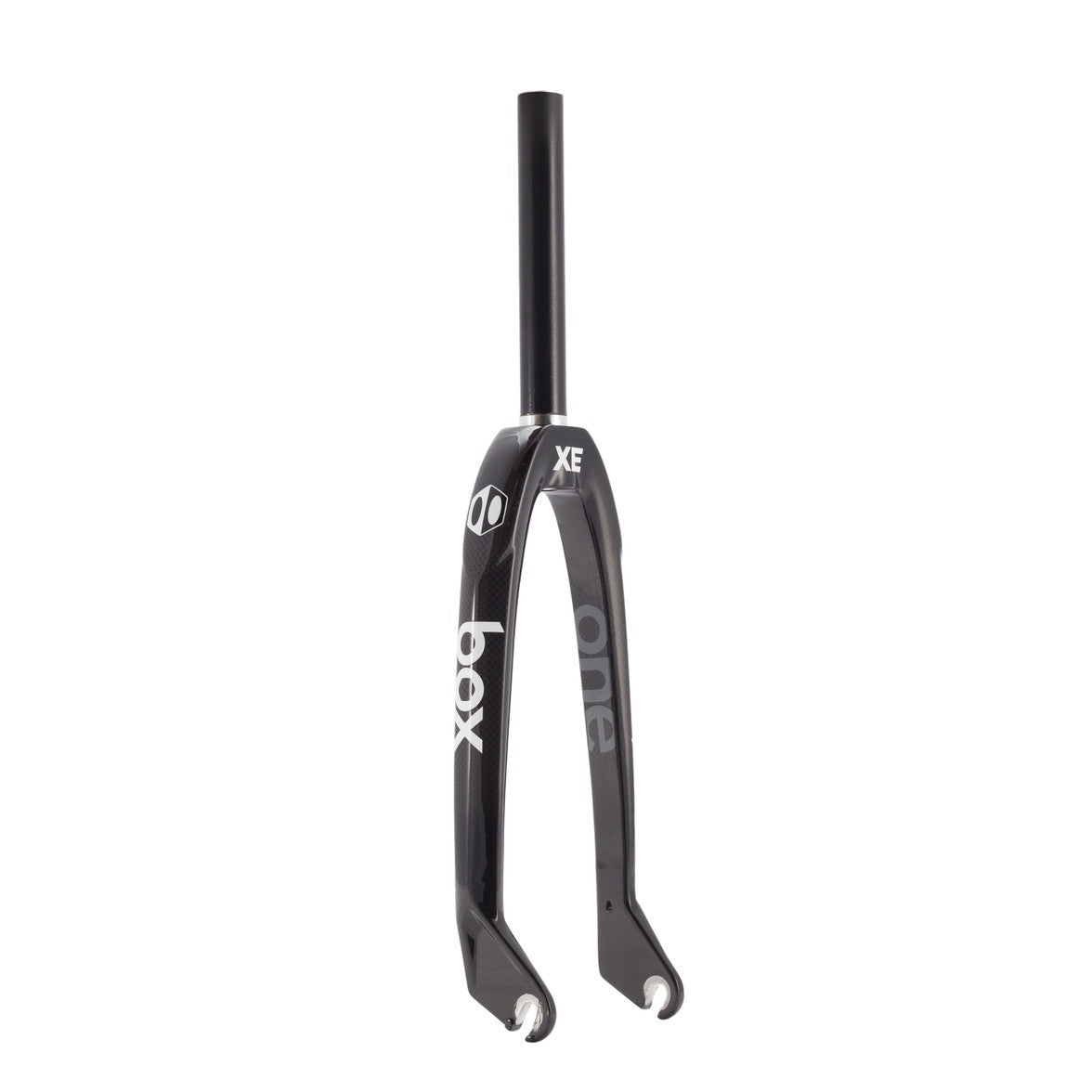 20" x 10mm Box XE Expert Carbon Fiber BMX Race Fork - 1" Threadless - Black