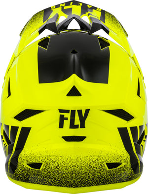 Fly Default Full Face BMX / DH Helmet - sz Adult XL - Hi-Vis Yellow & Black