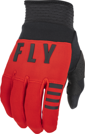 Fly F-16 BMX Gloves (2022) - Size 1 / Youth XXX-Small - Red/Black