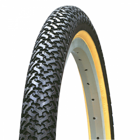 20x1.75 Kenda K55 BMX Freestyle Tire - Black w/ Gumwall