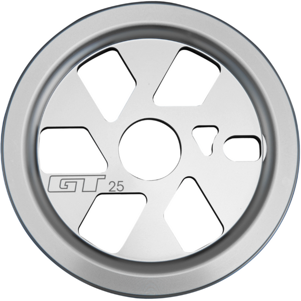 GT Power Guard Sprocket / Chainwheel - 25t - Silver - BMXGuru.com