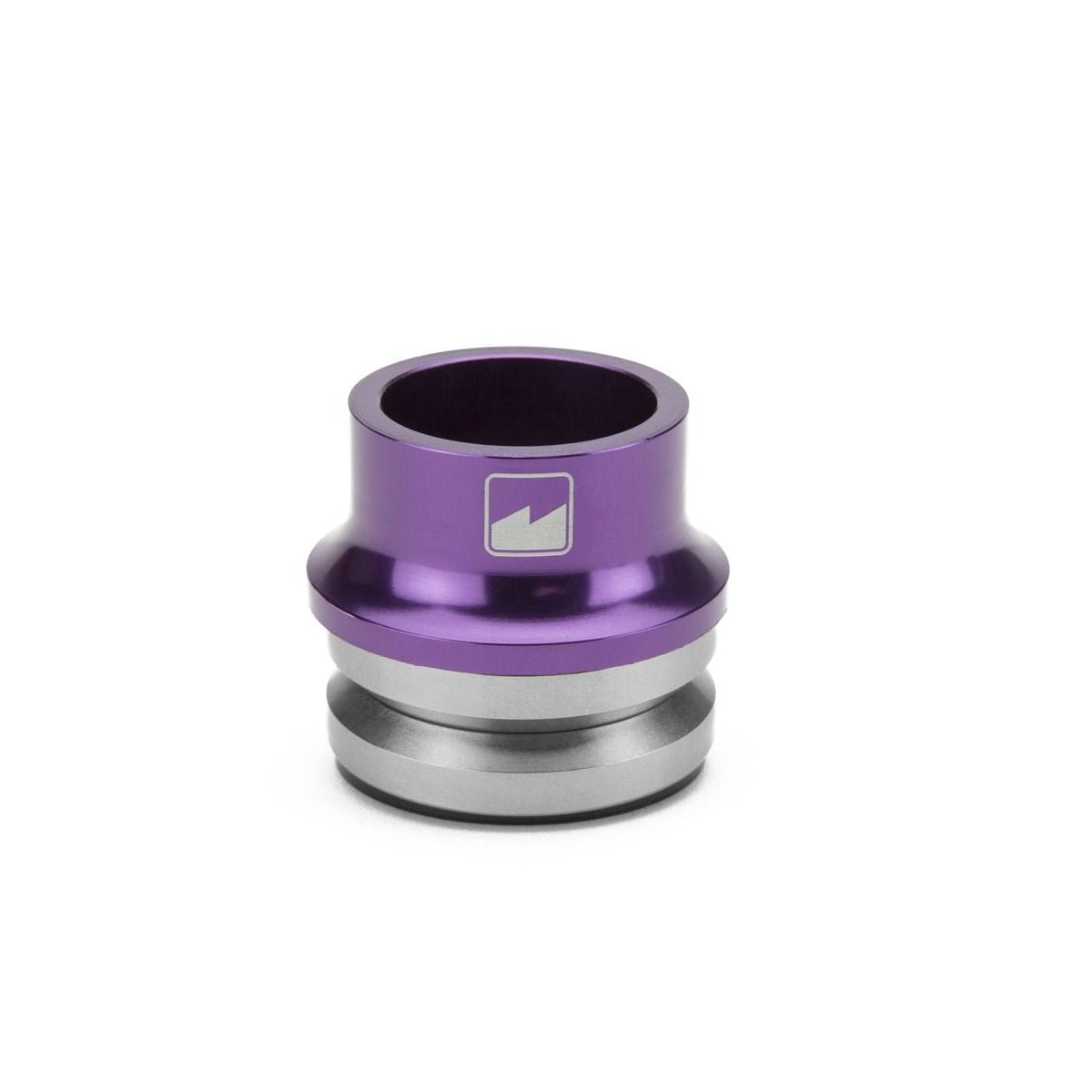 Merritt High Top 1-1/8" Integrated BMX Headset - Purple