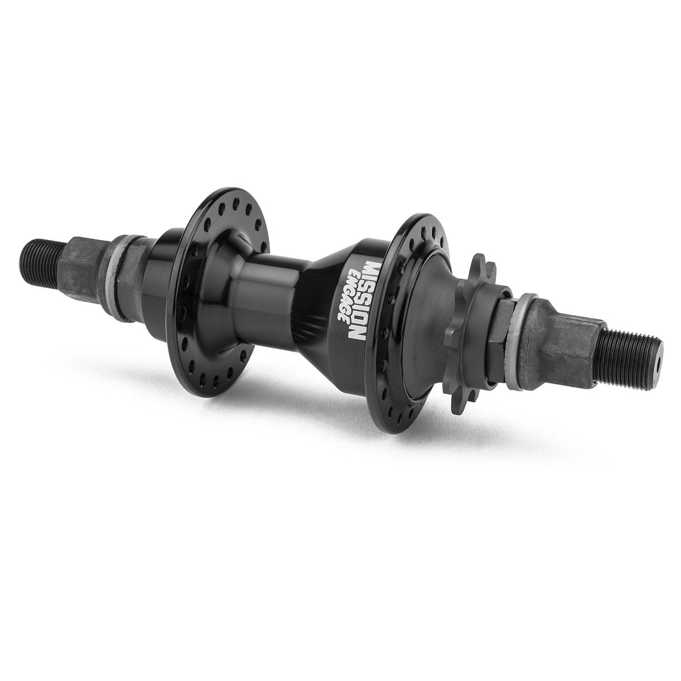 Mission BMX Engage Sealed Cassette Rear Hub - 9t RHD- 14mm - 36H - Black