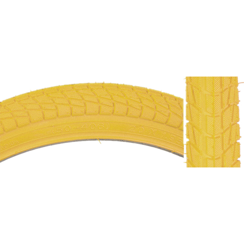 20x1.95 Kenda Kontact  BMX tire - All Yellow