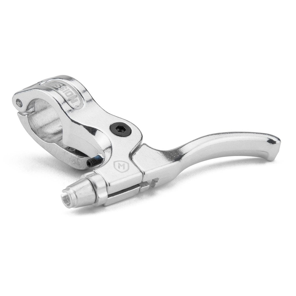 Mission Captive Hinged BMX Canti/U-/Sidepull Brake Lever - Front / Left - Silver