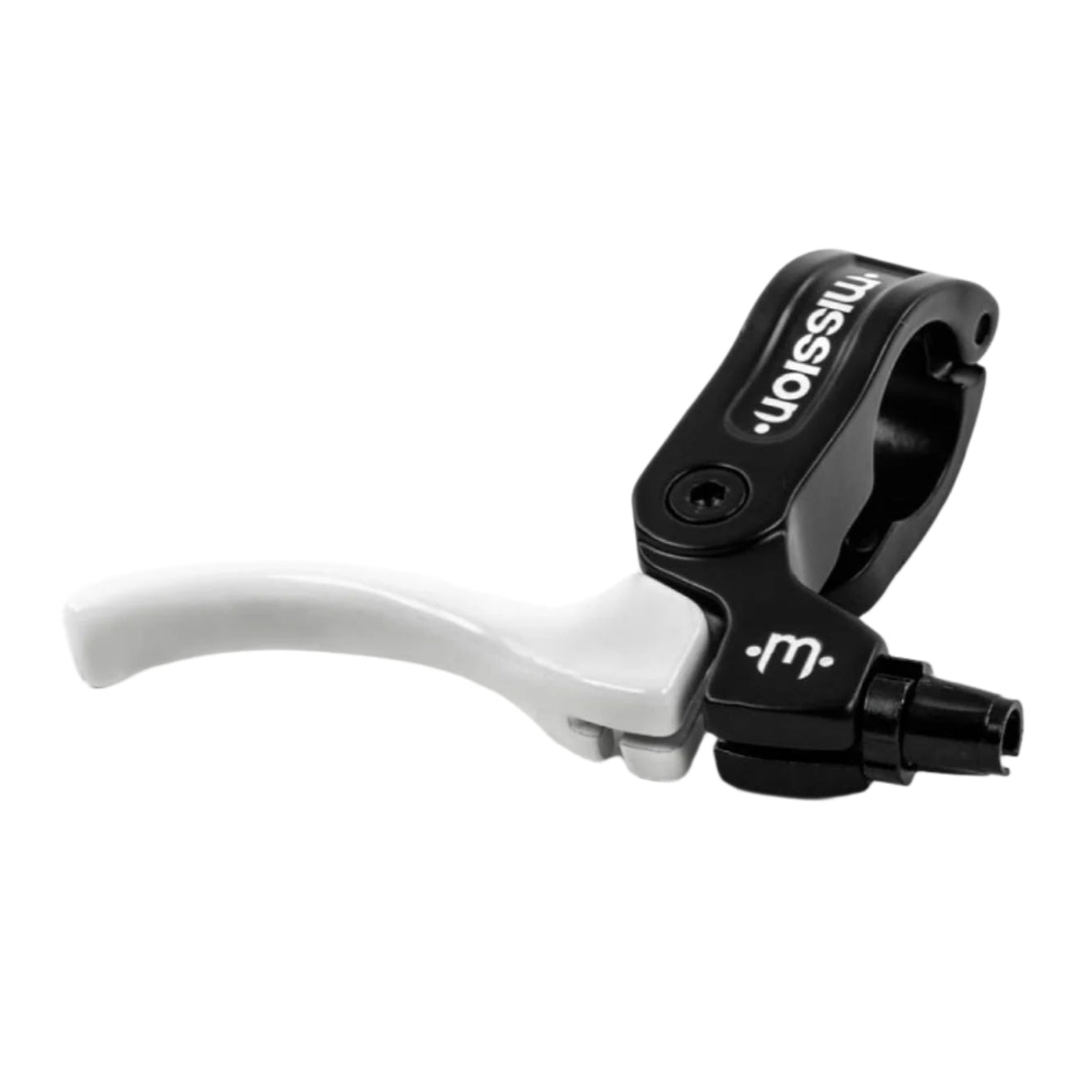 Mission Captive Hinged BMX Brake Lever - Rear / Right - Black & White