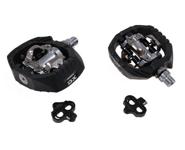 Shimano DX PD-M647 SPD Clipless Pedals w/ Cleats - NOS 2004
