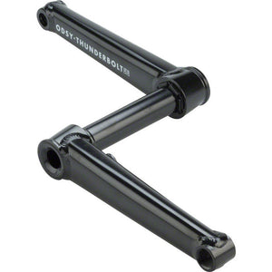 Odyssey Thunderbolt+ 2-piece Chromoly Cranks - RHD - 175mm - Rustproof Black