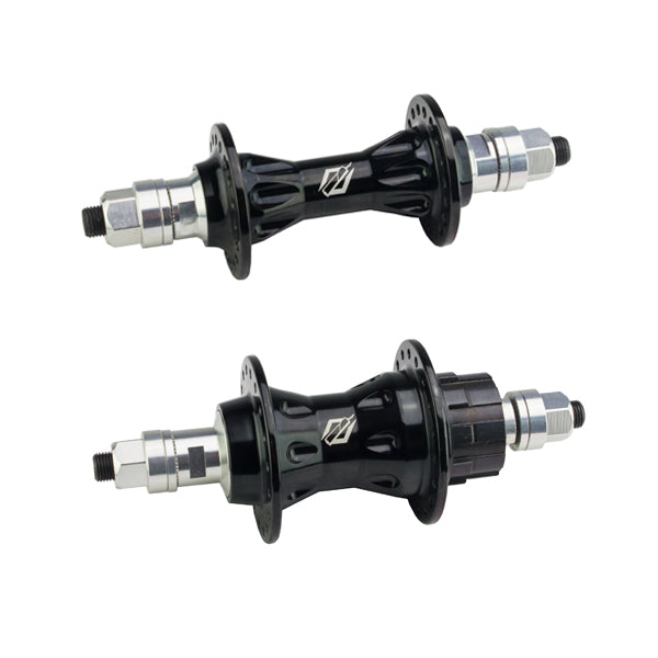 TNT Peacemaker Pro Sealed Cassette BMX Hubset - 36h - 3/8" axle - Black