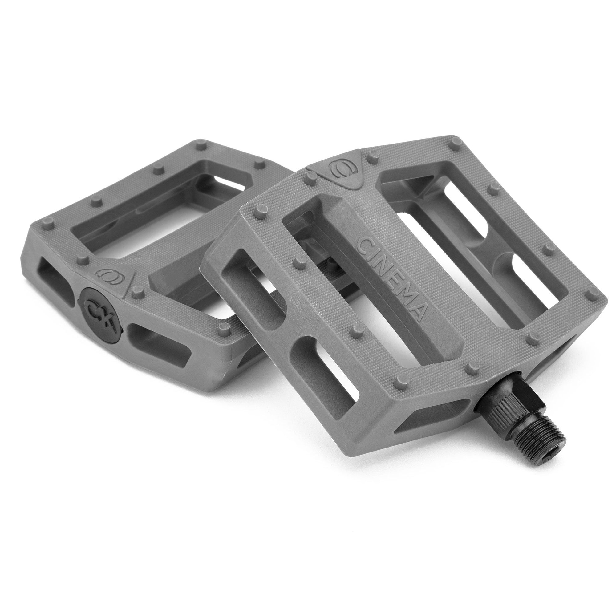 Cinema BMX Chad Kerley "CK" Nylon Platform Pedals - 9/16" - Gray