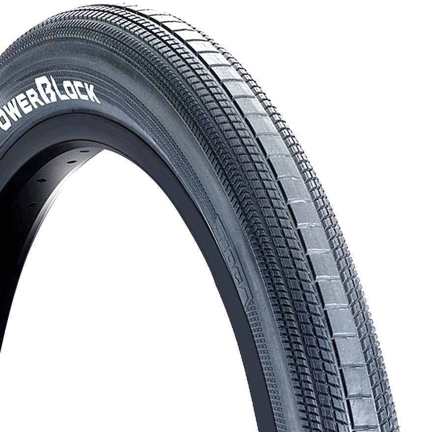 20x1.60 Tioga Power Block (PowerBlock) BMX tire - Black