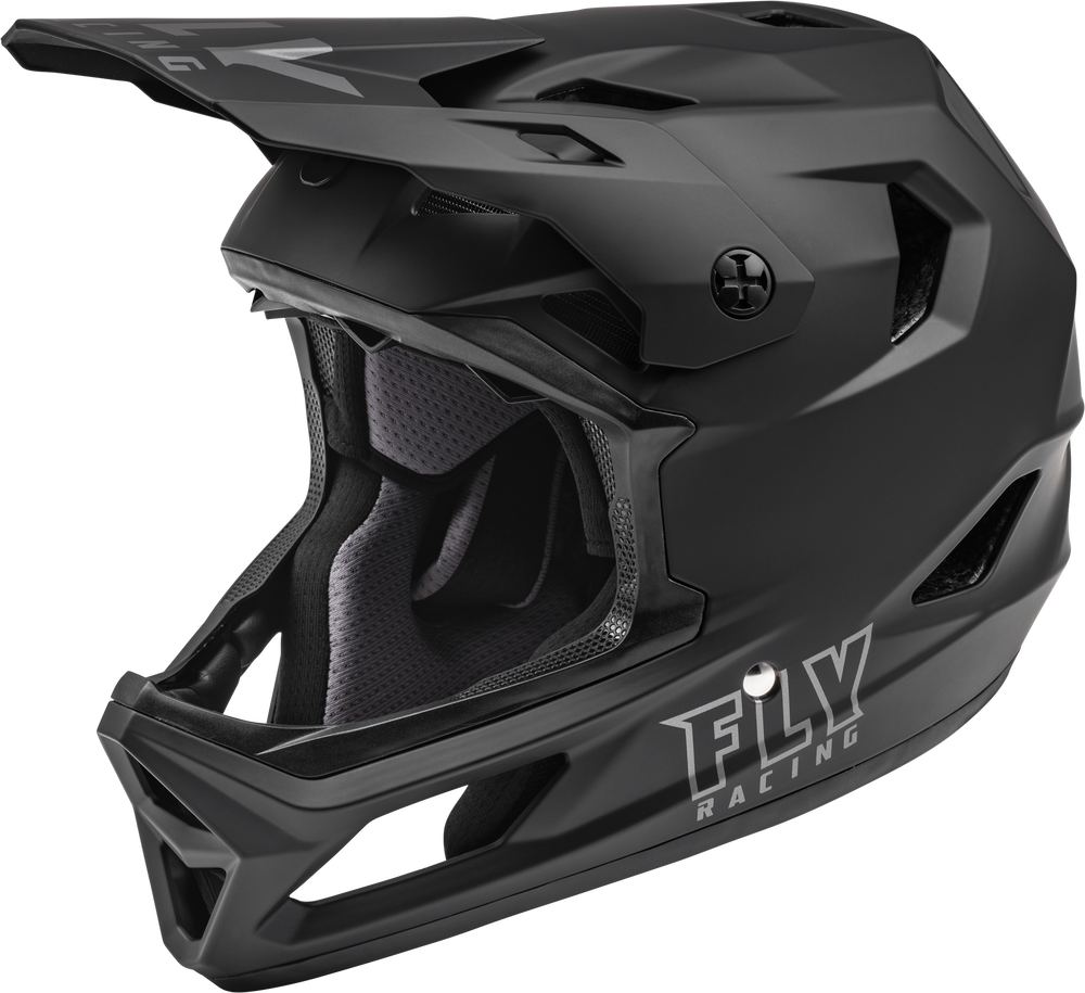 Fly Rayce Full Face BMX / DH Helmet - sz Adult XS - Matte Black