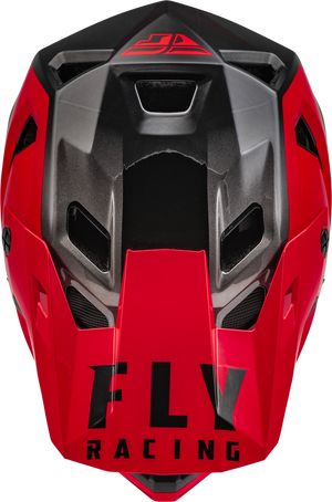 Fly Rayce Full Face BMX / DH Helmet - sz Adult L - Red & Black