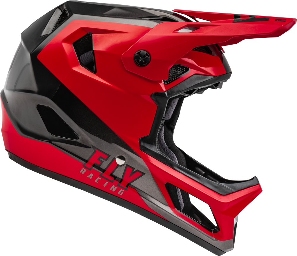 Fly Rayce Full Face BMX / DH Helmet (2023) - sz Youth S - Red & Black