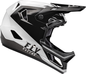 Fly Rayce Full Face BMX / DH Helmet (2023) - sz Youth L - Black & White