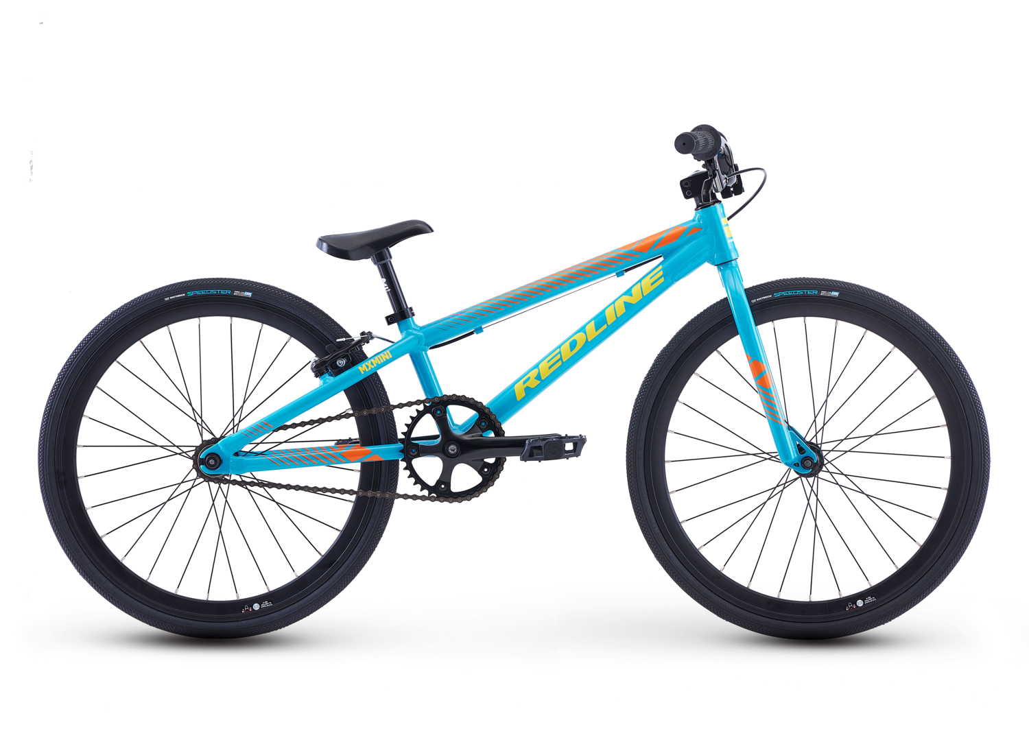 Redline MX Mini 20" Complete BMX Race Bike - 18"TT - Blue